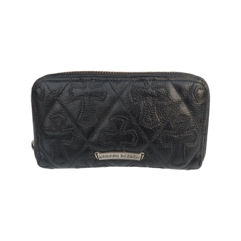 chrome hearts wallet กระเป๋าสตางค์ แบรนด์เนม มือสอง สภาพดี