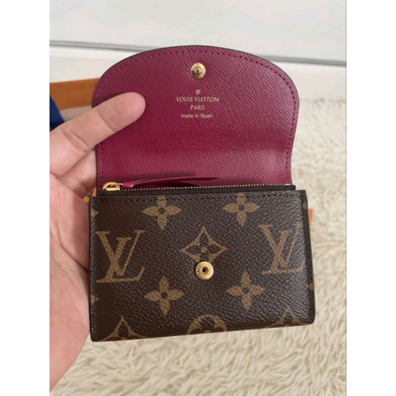 Used like new LV Rosalie coin purse microchip Y22