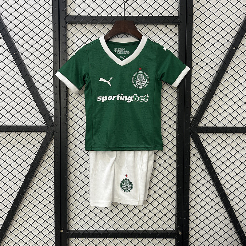 เสื้อฟุตบอลเด็ก Palmeiras home 2025-2026 Season