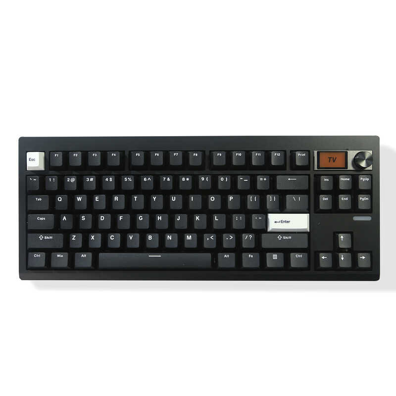 G87 Wireless d Hot Plug Keyboard บลูทู ธ / 2.4g พร้อมจอแสดงผลและปุ่มป