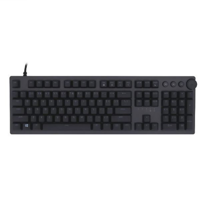 KEYBOARD (คีย์บอร์ด) RAZER HUNTSMAN V2 (BLACK) (RAZER LINEAR OPTICAL SWITCH - RAZER CHROMA RGB - EN