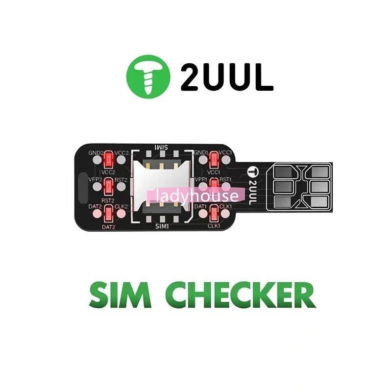 ต้นฉบับใหม่ 2UUL SIM SM01 Checker โมดูลตรวจสอบได้อย่างรวดเร็ว Faults Fast สัญญาณการตรวจจับสําหรับโทรศัพท์ Repir เครื่องมือ SIM Checker คุณภาพดีที่สุด