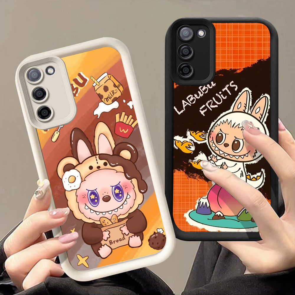 เคสสําหรับ Samsung A10 A72 J2 M30S J4 J7 J6 A7 M21 Prime Plus Pro 5G Q-105 ตลก Labubu