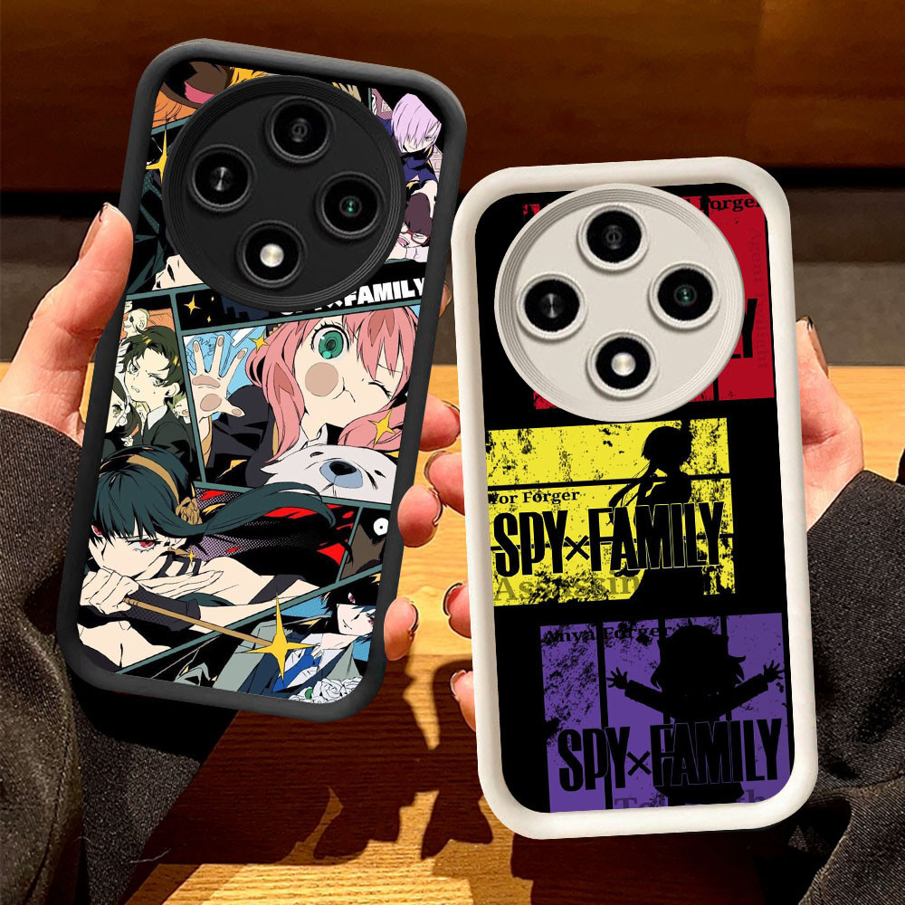 O-9 SPY NGY Casing สําหรับ Xiaomi Redmi POCO A3X X3 C61 A3 C75 14C X7 Pro สีดําและสีขาว