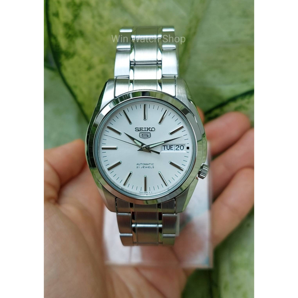 นาฬิกา SEIKO 5 Automatic รุ่น SNKL41K1 นาฬิกาข้อมือผู้ชายสายสแตนเลส -ของใหม่ ของแท้ 100% ประกันสินค