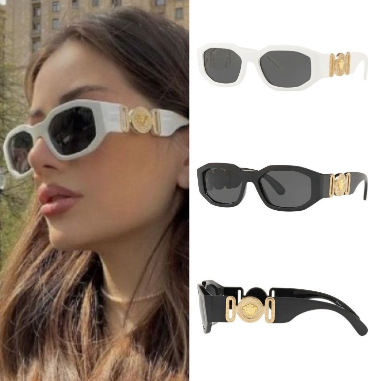 แว่นกันแดด Versace รหัส VE4361 Medusa Biggie ของแท้รับประกันศูนย์ไทย2ปี รุ่นยอดฮิตใส่ได้ทั้งชายและห