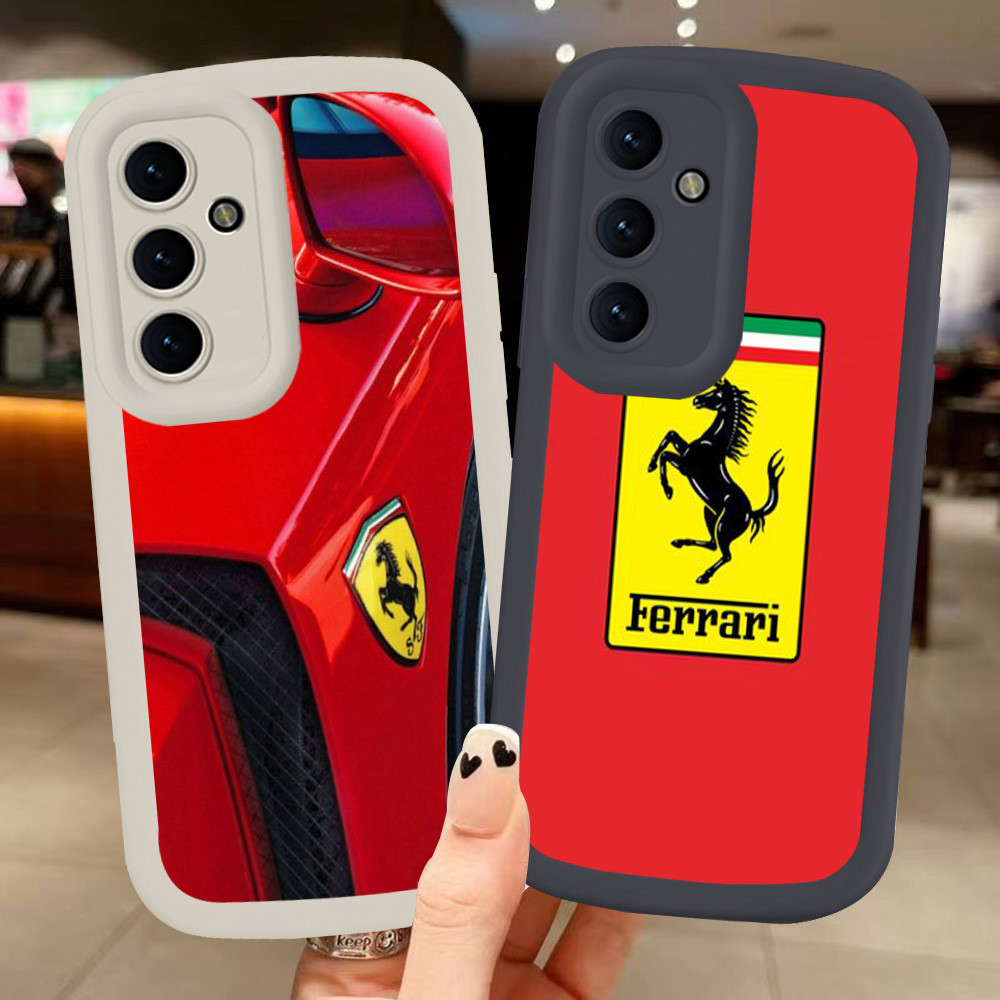 Z-46 Ferrari Soft Case สําหรับ Samsung A15 A35 A34 A14 M34 A16 A24 A25 A54 F34 5G