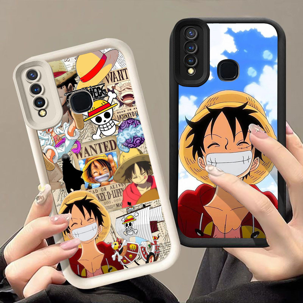 สําหรับVIVO Y93 Y15 V15 Y12 Y50 Y17 Y91 Y95 Z1 V9 Y91C Y30 Y30i T1 5G Y91i Y19 Pro Q-30 อะนิเมะLuffy