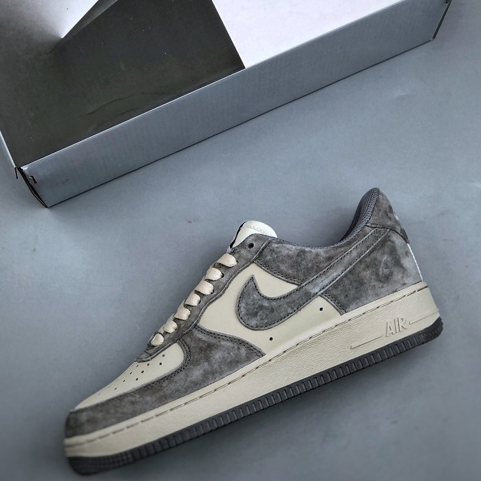 ♞,♘,♙รองเท้าผ้าใบต่ำแบบสบาย Stussy x Air Force 107 ZH0316-047 XHS