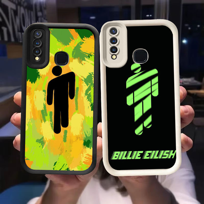 O-49 Blohsh สําหรับ VIVO Z1 V9 Y12 Y17 Y19 Y15 Y50 Y30 Pro สีดําและสีขาว