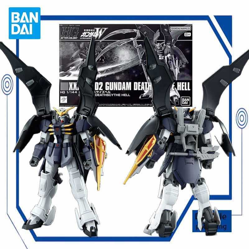 ◆ Bandai Original Set AM HG 1/144 อะนิเมะ Action Figure DEATHSCYTHE HELL Assembly Toy Bo