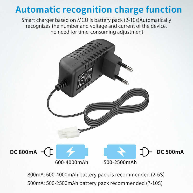 Δ Melasta 4.8V 6V 7.2V 8.4V 9.6V เครื่องชาร์จแบตเตอรี่ เข้ากันได