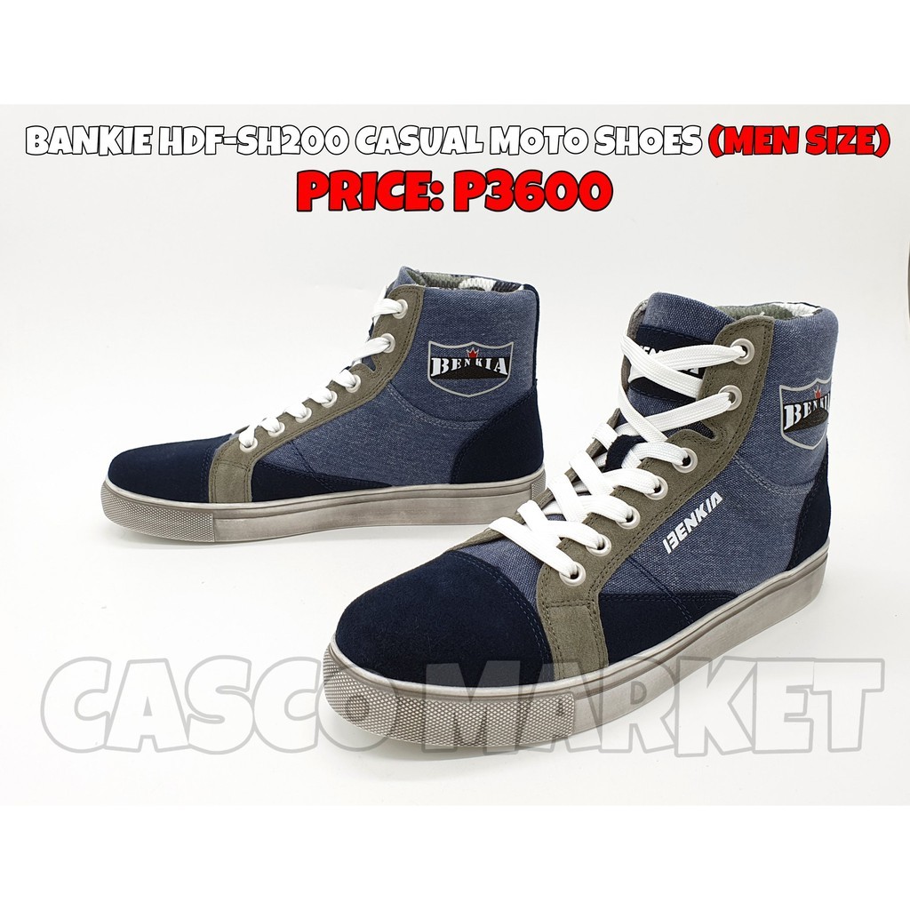 ในสต็อก BENKIA HDF-SH200 CASUAL MOTO SHOES (MEN SIZE)