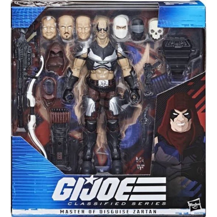 ในสต็อก GI JOE CLASSIFED SERIES MASTER OF DISGUISE ZARTAN HASBRO PULSE (HASPULSE) DELUXE พิเศษ