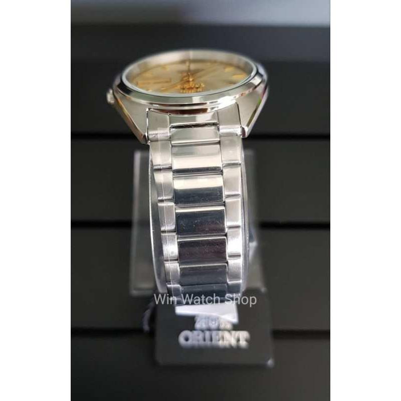 Win Watch shop นาฬิกา Orient 3 Star Crystal Automatic 21 Jewels นาฬิกาผู้ชาย รุ่น ORAB00005C ระบบออ