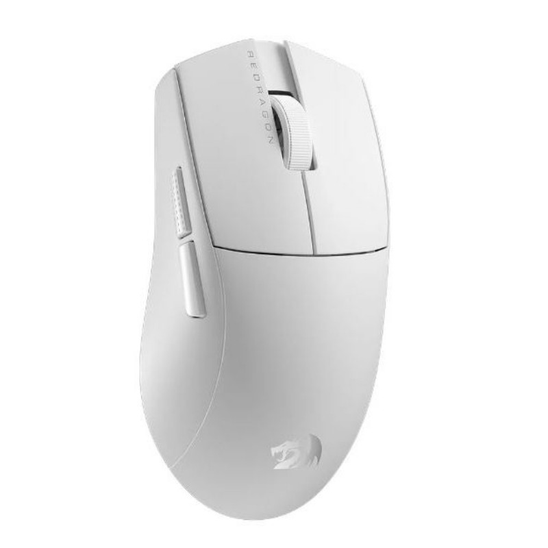 WIRELESS MOUSE (เมาส์ไร้สาย) REDRAGON M916 PRO K1ING (1K Hz) (WHITE)