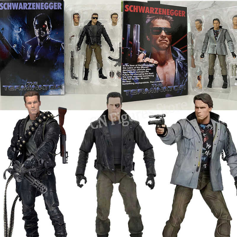 ◆ NECA Terminator Arnold Schwarzenegger วันพิพากษา T-800 Character Action Collection