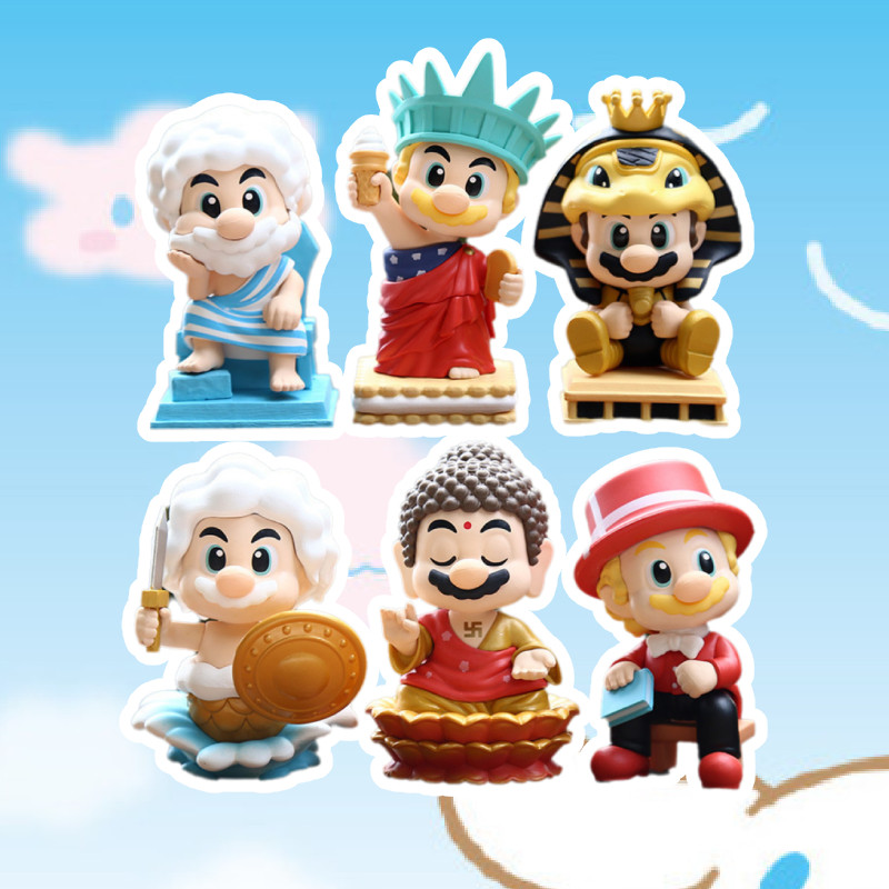 เวอร์ชันสนุก Q อะนิเมะเกมรูปขี้เล่นของเล่น Pvc สําหรับเดสก์ท็อป Nostalgic Decor ราคา ถูกที่สุด ดีลบีเคเค แกลเลอรีภาพที่ 8
