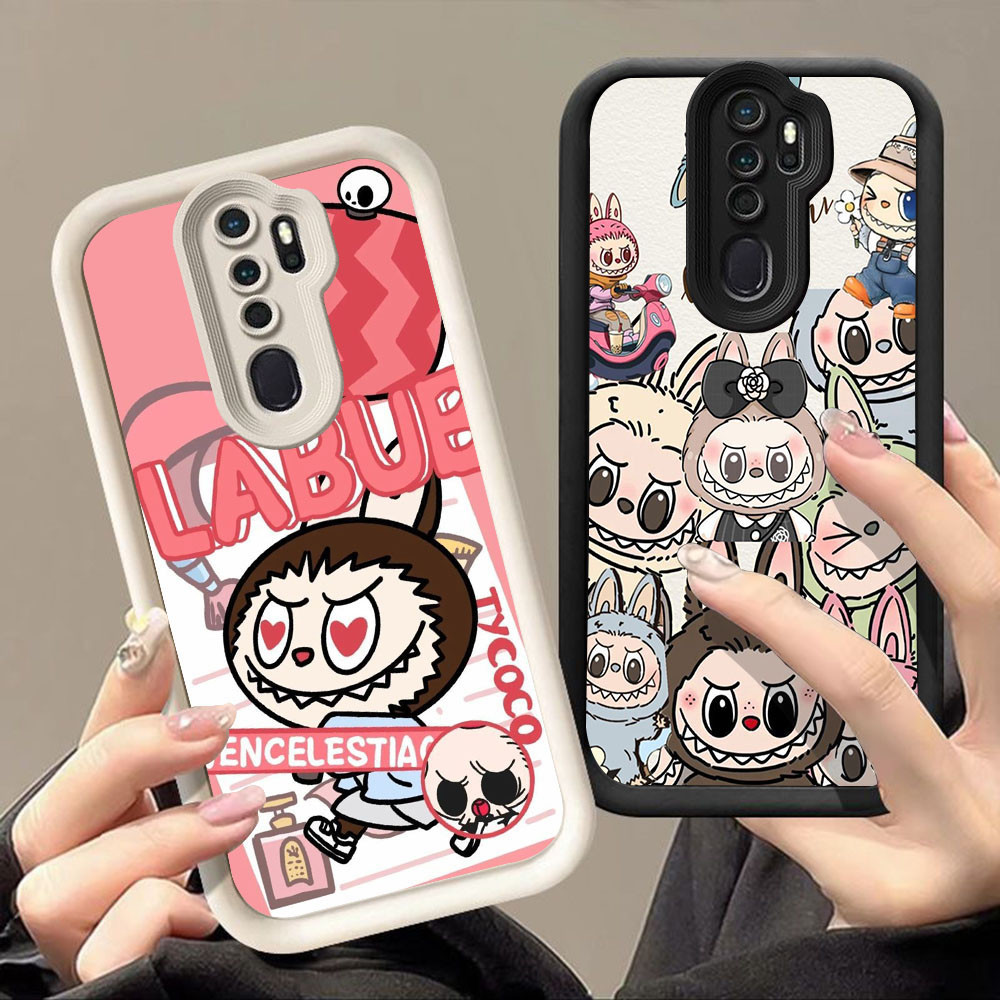 สําหรับ OPPO Reno A9 A37 A5 2Z 2F A39 F17 F11 A83 F5 2020 Pro Q-12 Labubu