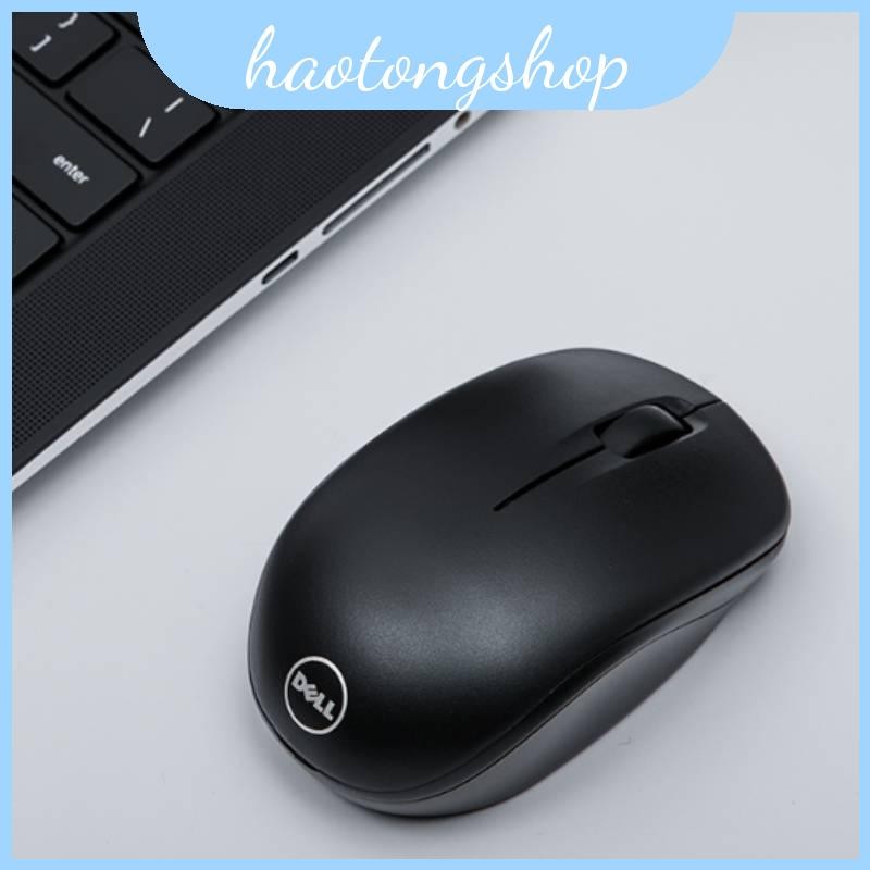 ไร้สาย Wm126 Dell แล็ปท็อปเมาส์สํานักงานประหยัดพลังงานสีดําเข้ากันได้