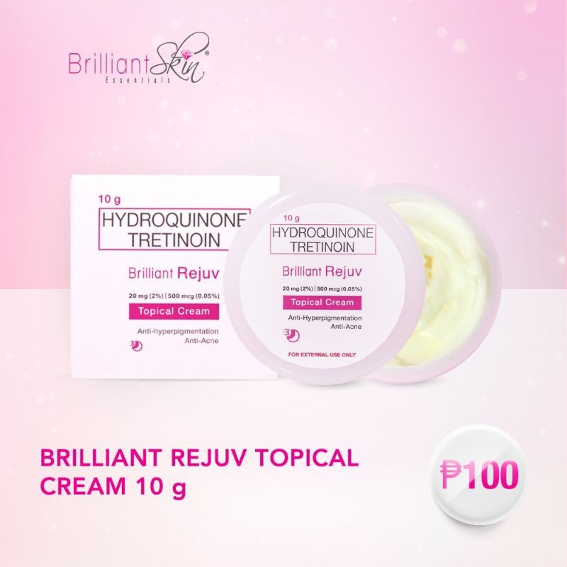 ในสต็อก Brilliant Rejuv Topical Cream (Hydroquinone Tretinoin)