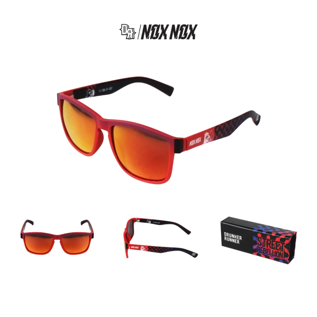 แว่นตากันแดด NOXNOX x DRUNKER RUNNER STREET REBELLION