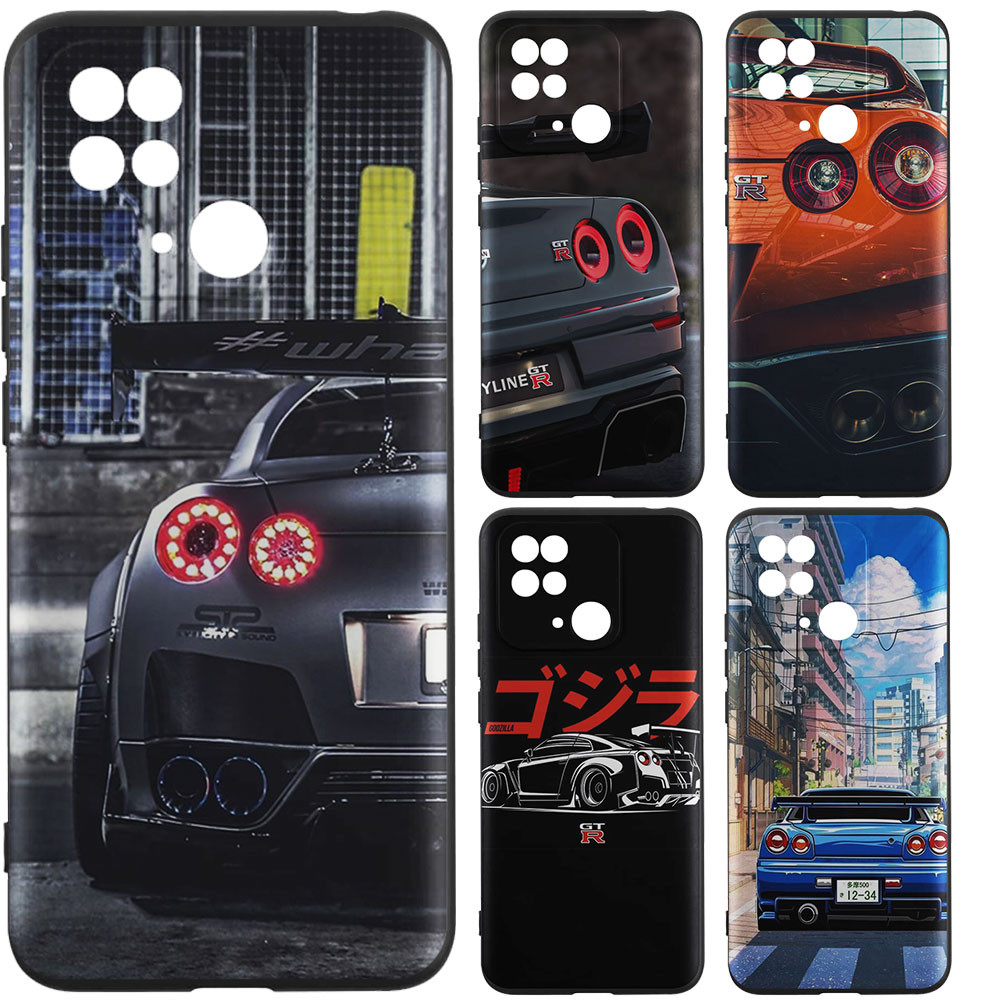 ซิลิโคนอ่อนนุ่มTPUสําหรับRedmi 13 13C 14Cหมายเหตุ12S Pro Plus + 4G 5G Nissan GTR R35 R36