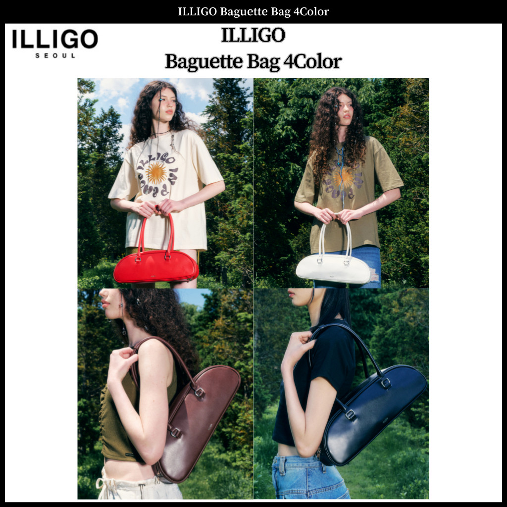 ♞,♘,♙Illigo Baguette Bag 4 สี FVB