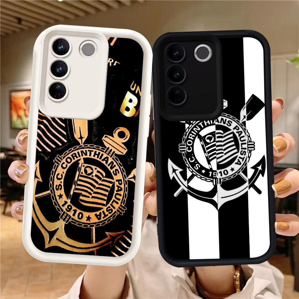 Z-16 Corinthians art ปลอกสีขาวสีดําสําหรับ VIVO Y81s V29E V29 Y81 Y100 Pro กรณี