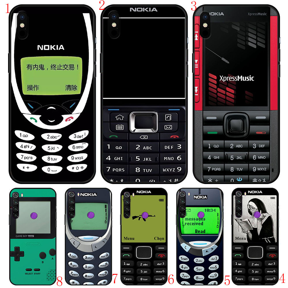 Xiao Mi 10T 12 x A2 6X CC9E Poco F3 F2 Pro Poco M2 M3 X2 X3 NFC 11T Pro Y29 Nokia เคสโทรศัพท์สีดํานุ