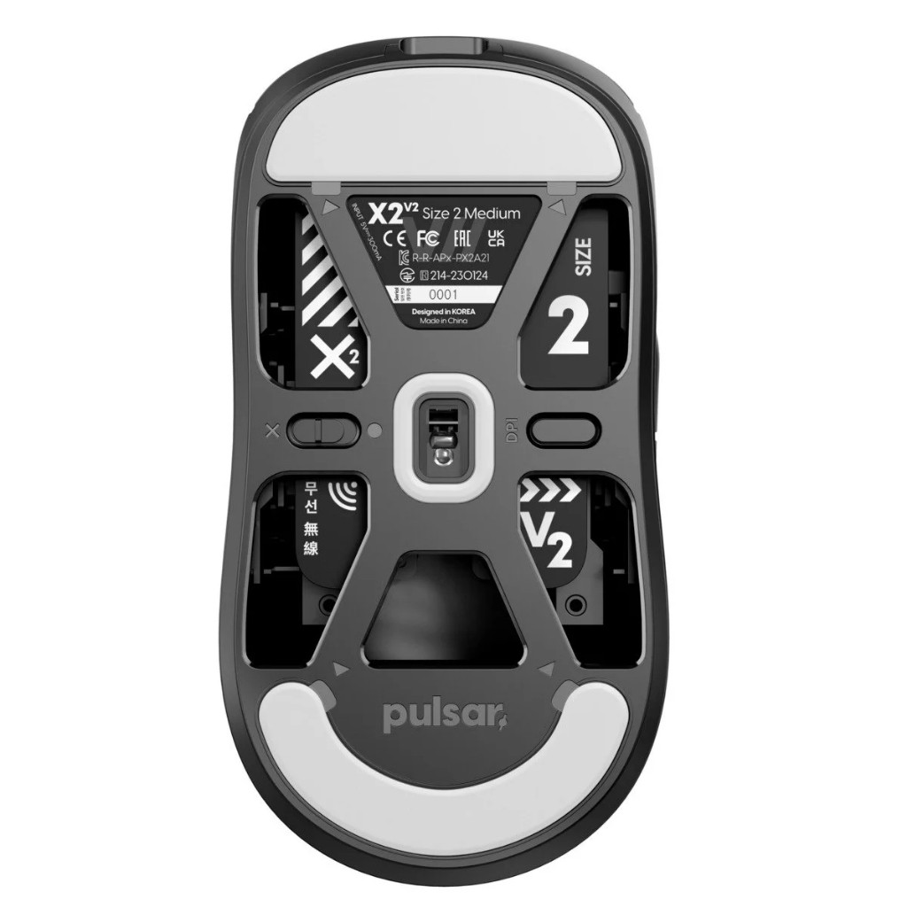 เมาส์เกมมิ่งไร้สาย Pulsar รุ่น X2V2 Wireless ประกันศูนย์ 2 ปี