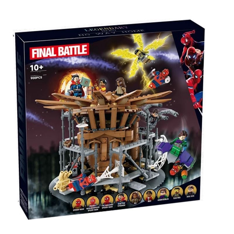 ใช้งานร่วมกับ LEGO Super Heroes Spider-Man Armageddon 76261 เด็กประกอบอาคารบล็อกของเล่นเด็กของขวัญ