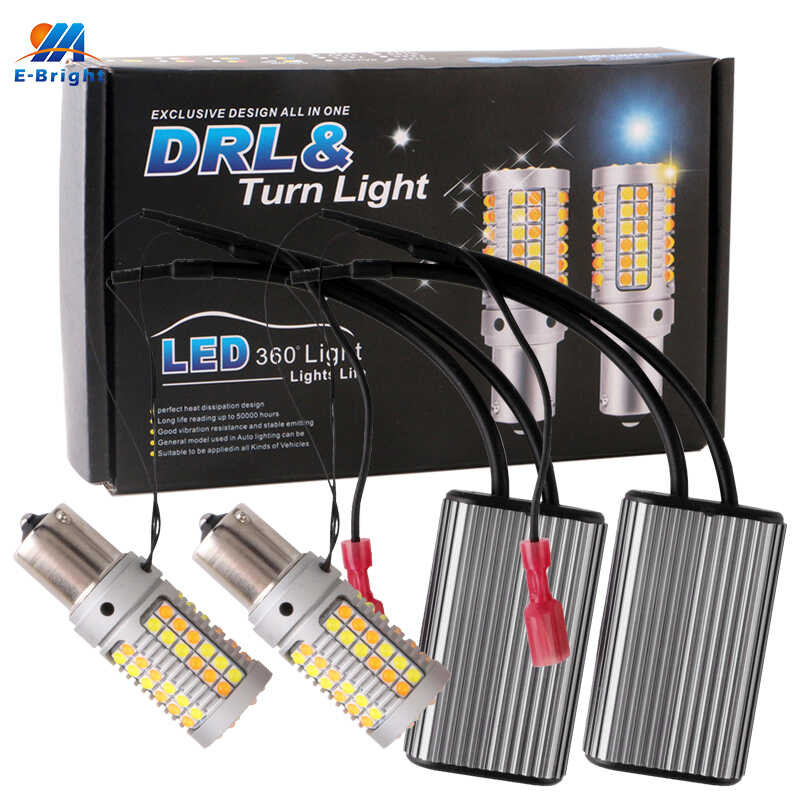 ி 1 ชุด 1156 P21w Ba15s Py21w Bau15s 3156 7440 W21w 3030 ไม่มีข้อผิดพลาด LED C