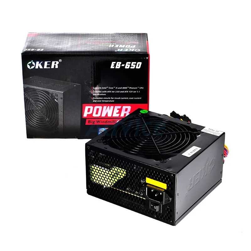 ▣ POWER SUPPLY 650W OKER Eb-650