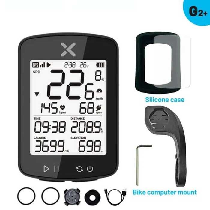 ▥ XOSS G2 Plus จักรยาไร้สาย GPS ขี่จักรยาน Speedometer Roadbike MTB กันน้ํา ANT + CADENCE ▥