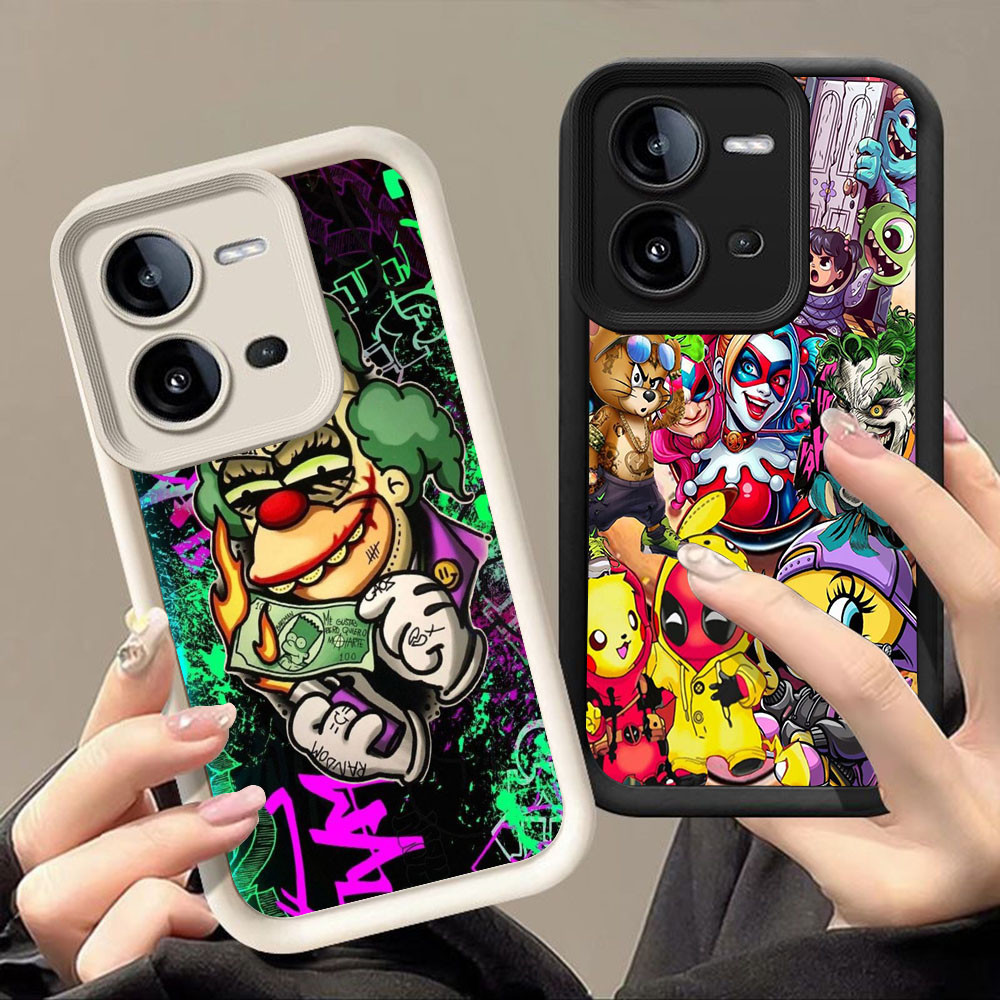 ปลอกสําหรับ VIVO Y200 Y28 Y17S Y28s V25E Y75 V23E V25 V23 5G T1 Y29 V19 Neo V17 Q-1 Joker