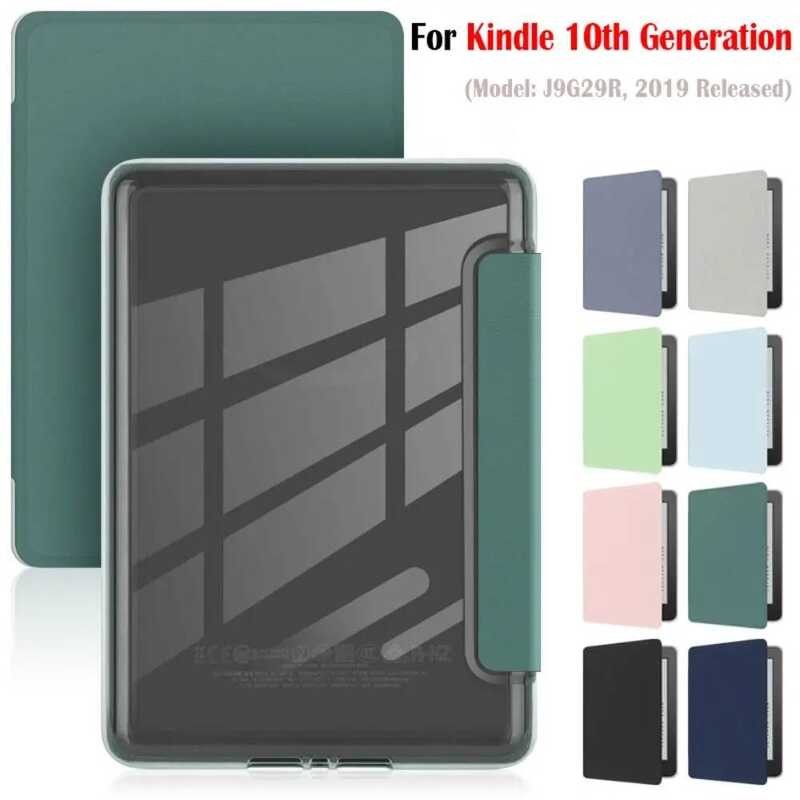 สําหรับ Kindle 10th Generation 2019 e-Reader กรณี 6 นิ้วสมาร์ทปกหลัง J9G29R อะคริลิคเปลือกป้องกัน Au