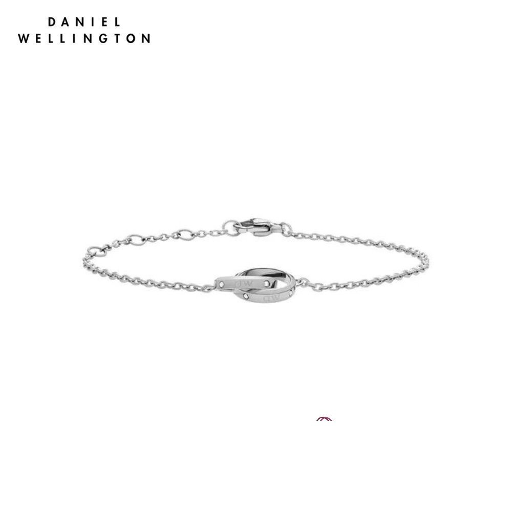 Daniel Wellington กำไลข้อมือ Lumine Unity  สีเงิน