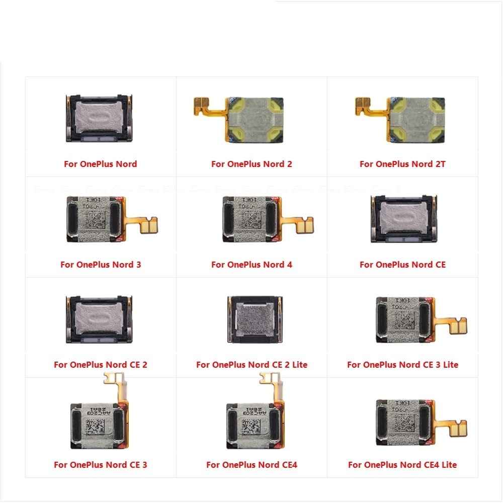 Top Earpiece หูฟังสําหรับ OnePlus Nord 2 2T 3 4 CE Lite CE4 ตัวรับสัญญาณหูฟัง Flex สายอะไหล่