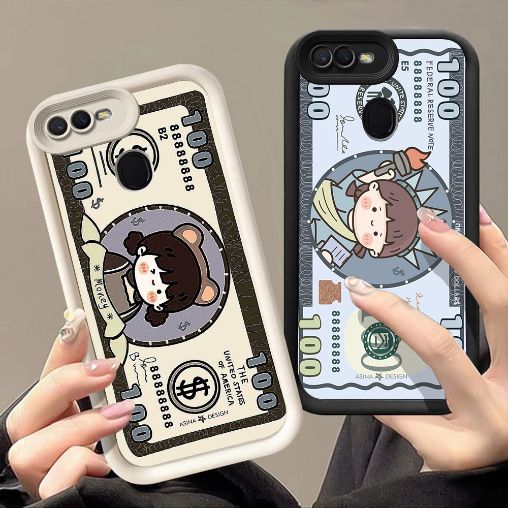 สําหรับ OPPO Realme A12 A12s F7 C2 F9 C2s A5S A5 A1K A11K A12E A7 A3S Pro Q-36 Kawaii