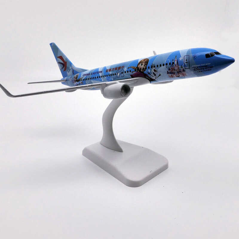 Eastern China Aires Frozen Livery Boeing 737-800 20Cm High Quality Aircraft Model