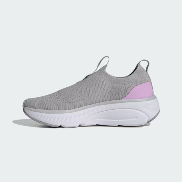 Adidas WOMEN Cloudfoam Go Sock Slip On Shoes รองเท้าผ้าใบ ID4038