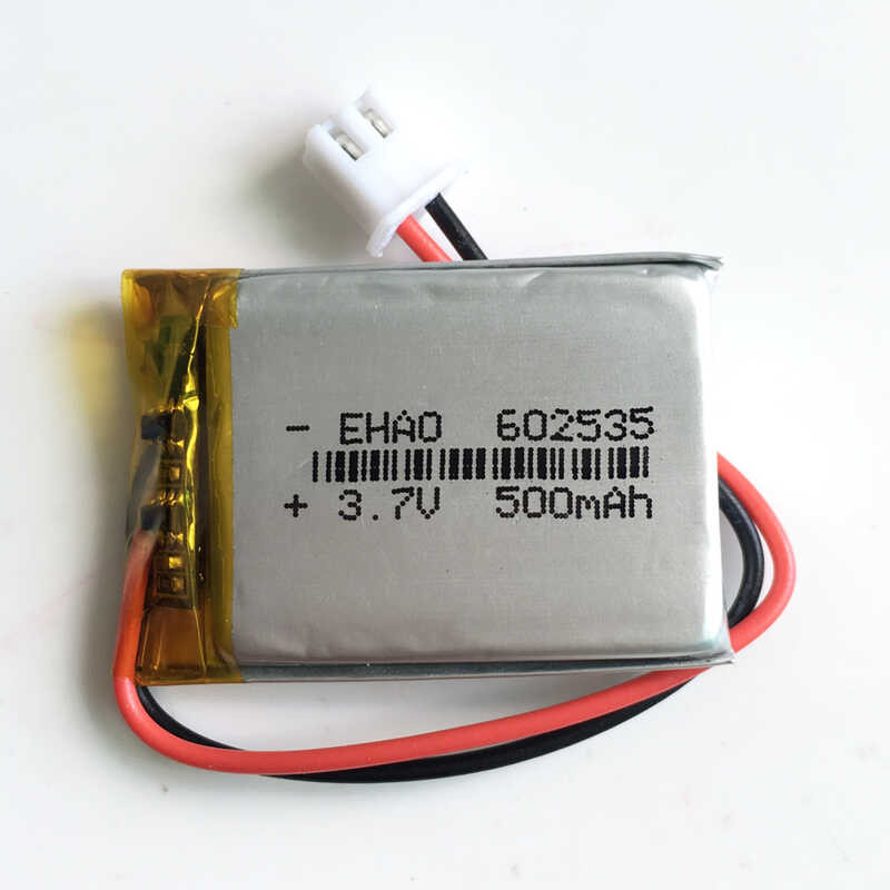 Δ Lot 10 ชิ้น 3.7V 500Mah Lipo แบตเตอรี่แบบชาร์จไฟได้ 602535 พร้อ