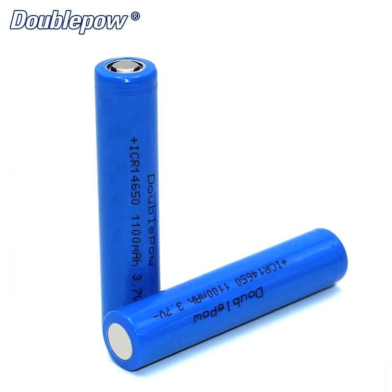 Δ 14650 3.7V 1100Mah แบตเตอรี่ลิเธียมไอออนแบบชาร์จไฟสำหรับ