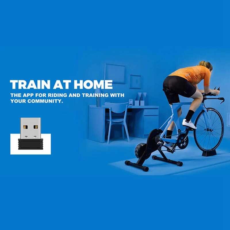 จักรยาน USB ANT Stick Receiver Adapter สำหรับ Garmin Zwift Wahoo Bkool Indoor Cycling