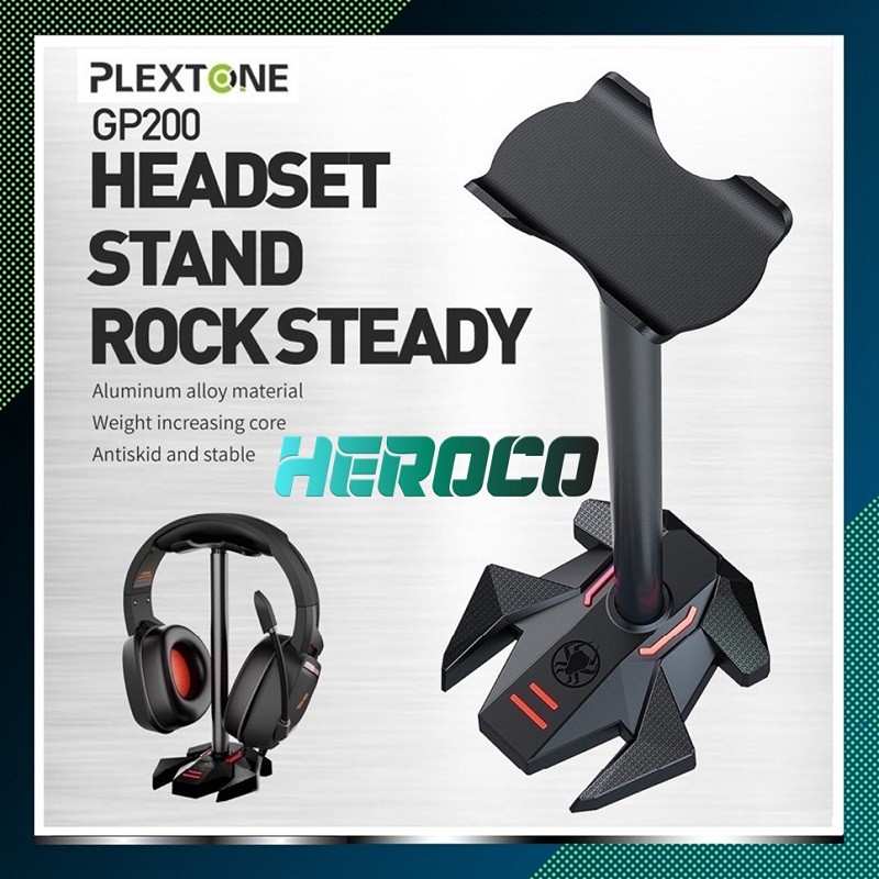 ในสต็อก Plextone GP200 ที่วางชุดหูฟัง Stand Bracket Rock Stedy Gaming Headphone Stand G800 PC780