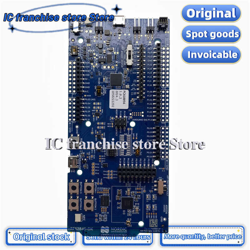 ❤ 1Pcs / LOT Nrf52840-Dk Nrf52840 Soc บลูทู ธ พลังงานต่ำเครือข่ายตา