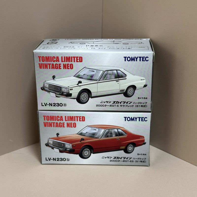 {Vivi toys} T Alloy Car Model-N230a/b Skyline 2,000GT Turbo (81 Style) Hong Kong Version 250825