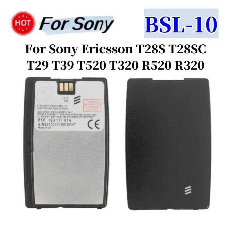 ▥ 1 ชิ้น/ล็อตแบตเตอรี่ Bsl-10 สําหรับ Sony Ericsson T28s T28sc T29 T39 T520 T320 R520 R320 Bus-
