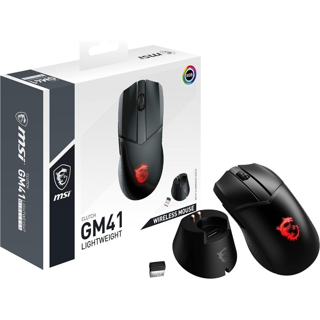 MSI GM41 LIGHTWEIGHT WIRELESS MOUSE
